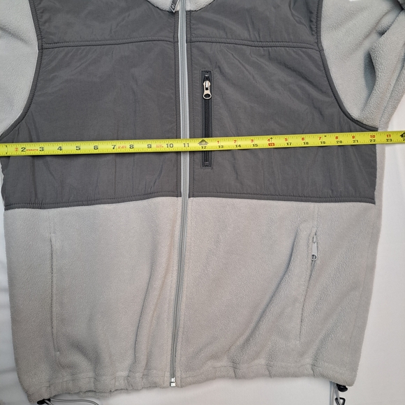 Columbia Womens Gray Fleece Zip Up Jacket Size XL - Picture 6 of 10